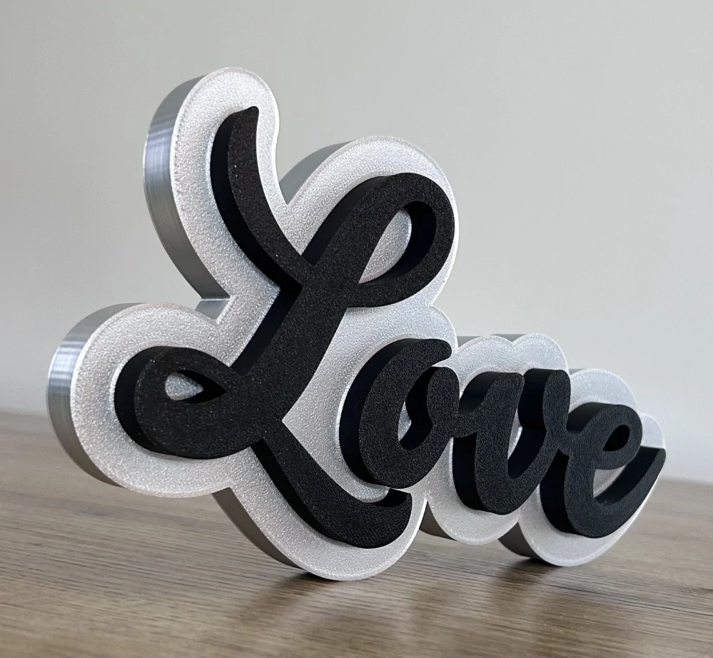 Nápis LUXE (25-28 cm) - vlastní text