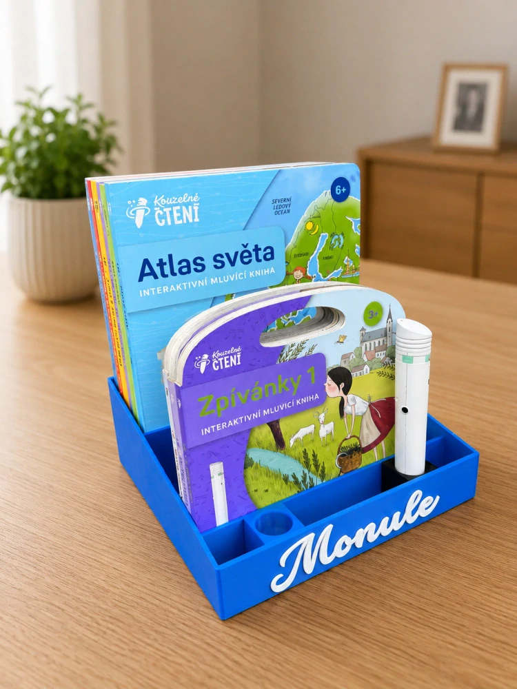 Organizér na Albi knížky (stojánek na Albi tužku není součástí balení a prodává se samostatně)