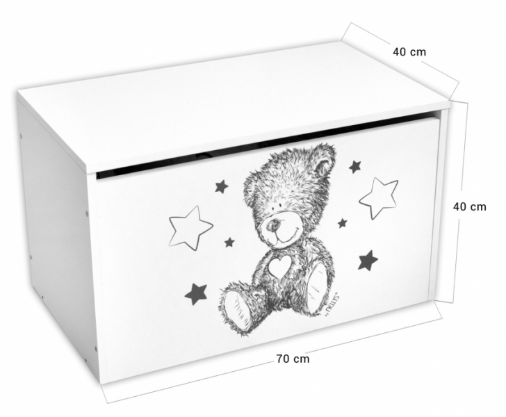 Box na hračky Nellys - Teddy Star