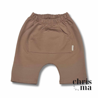 Šortky béžové, vel. 110, 116, 122