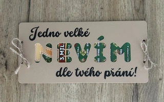 Obálka na peníze/los - NEVÍM